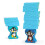 (blue) Penguin Stack Ice Blocks Tabletop Game, Family Fun interactive Multiplayer Balance Challenge Stacking Toy for Kids 3
