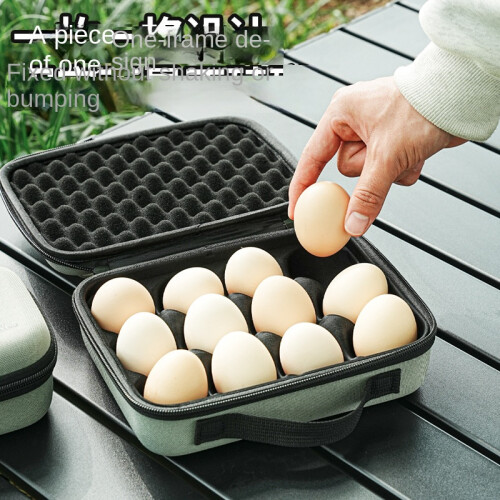 (6) Camping Egg Holder Shockproof Portable Thickened Outdoor Protective Egg Case for Hiking Picnic 1