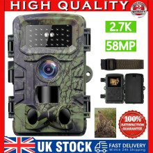 58MP 2.7K Hunting Trail Camera Nature Wildlife Scouting Cam Night Vision Motion