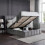 Gatsby Ottoman Storage 150cm King Bed - Light Grey 2