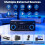 Stereo Audio Hifi Amplifier, 800W Bluetooth Amplifier 5.0, 2 Channels 12V/230V, 2