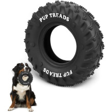 Indestructible Dog Chew Toy – Durable Rubber Toothbrush Toy for Aggressive Chewers, Medium & Large Breeds