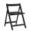 Gatan Small Gateleg Table With 2 Chairs - Black 5