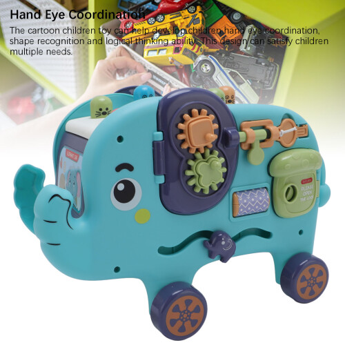 Blaues Formanpassungsspielzeug Elefant Maulwurf 2