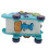 Blaues Formanpassungsspielzeug Elefant Maulwurf 17