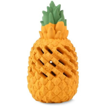Durable Pineapple Dog Chew Toy – Indestructible Rubber Treat Toy for Aggressive Chewers, Large & Medium Dogs