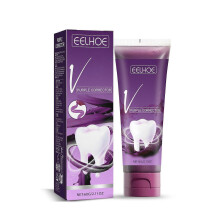 Eelhoe V34 Purple Toothpaste Gently Cleaning Teeth Tartar Tooth Stains Mouth Odor Fresh Tooth Protection
