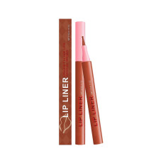 Reddish-Brown Waterproof Matte Lip Liner Pencil, Long-Lasting, Smudge-Resistant, Quick-Dry