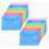 24 Pack A5 Document Wallets with Press Stud, Plastic File Sleeves for School, Home Office and Organising Documents 1