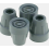 4 Pack Non-Slip Crutch Tips Rubber Ferrules for Walking Aids, 19 mm Durable Replacement Foot Caps 4