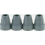 4 Pack Non-Slip Crutch Tips Rubber Ferrules for Walking Aids, 19 mm Durable Replacement Foot Caps 3
