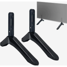 Pied de support universel pour la plupart des téléviseurs LED/LCD de 26 à 100 pouces, support de table avec un seul trou de fixation inférie