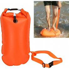 Bouée de natation gonflable étanche, sac de séchage, flotteur de sécurité ultraléger avec ceinture ajustable