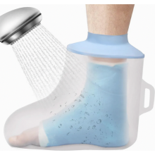 Waterproof Foot Cast Cover for Shower, Reusable Foot Protector for Wound Care and Bathing, Durable and Comfortable