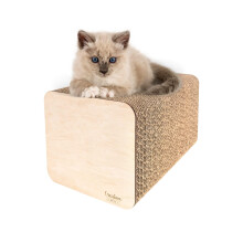 Creative Pets Katzen Kratzbrett | Kratzpappe verstärkt mit Sperrholz