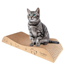 Creative Pets Katzen Kratzbrett 57 x 21 x 8 cm | Kratzpappe Groß