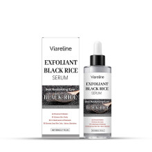 Black Rice Keratin Exfoliating Facial Essence Brightening & Moisturizing Cleanser for Blackheads, Whiteheads, and Oily Skin (100ml)