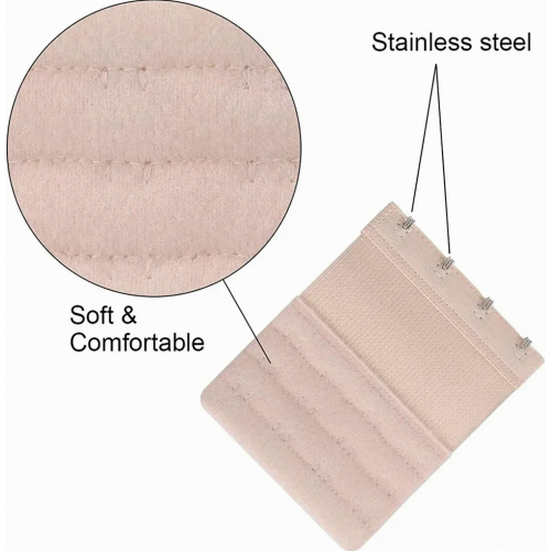 BH Extender with 4 Hooks, Soft and Comfortable Extension Strap for Secure Fit 2