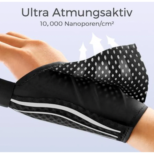 Right Thumb Support Brace for Arthritis, Trigger Thumb and Tendonitis, Adjustable Stabilizing Thumb Splint for Men and W 2