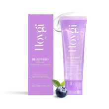 Blueberry Ceramide Cleansing Gel Hydrating Facial Cleanser for Moisturizing & Brightening