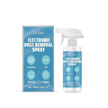 Electronic Dusting Spray for Electronics Keyboard & Laptop Air Duster, Multi-Purpose No-Residue Cleaner (15-30cm Use)