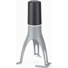 agitador automático para ollas con pantalla LED de velocidad, agitador de cocina con temporizador, apto para lavavajillas, color gris.