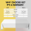 Premium Disposable Tablecloths 10 Pack, 54 x 108 Inch Party Table Covers for Rectangular Tables, White Plastic Tablecloths, Leak R 3