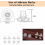 20-Piece Hypoallergenic Silicone Earring Backs, Universal Replacement for Stud and Drop Earrings, Gold and Clear, Secure Earring S 2