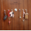 Heavy Duty Magnetic Hooks, 27 lb Pull Force, Strong Fridge Hanger Hooks for Cabinets and Grill, Silver White, 10 Pack 6