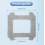 16-Pack Washable Microfiber Cleaning Cloths for Window Cleaning Robot, Replacement Pads, Durable Window Cleaning Accessories 4