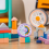 Visual Timer for Kids, 60 Minute Countdown for Classroom Office Kitchen, Desk Time Management Tool with Quiet Operation, Pomodoro 5