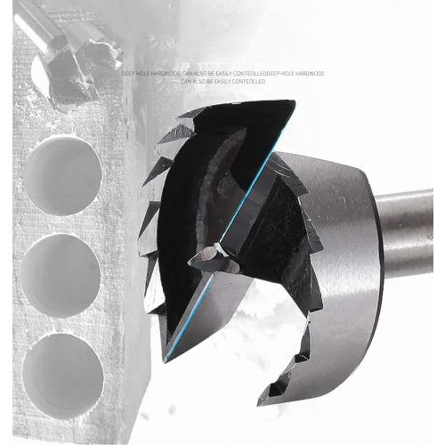 Forstner-Bit, 60 mm, Forstnerbohrer 60 mm für Holz, Rundschaftbohrer 2