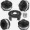 6-Pack Replacement Trimmer Spool with Cover, High-Quality, Practical, Durable, for Kitchen and Household Use 1