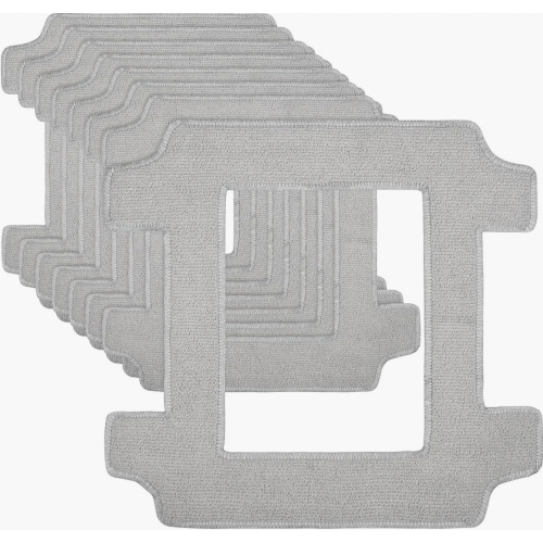 8-Pack Replacement Cleaning Pads for Window Cleaning Robot, Washable Microfiber Cloths Remove Stains and Dust Effectively from Gla