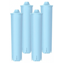 Cartucho de filtro de agua de repuesto para cafeteras automáticas, filtro azul compatible, paquete de 4, no apto para E6 ni E8.