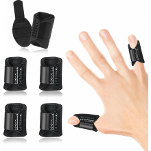5 Pack Finger Splints for Trigger Finger, Broken Finger, Arthritis Support, Thumb, Index, Middle, Ring and Little Finger Stabilize