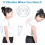 Posture Corrector Belt for Kids, Intelligent Sensor Vibration, Adjustable Upper Back Support for Neck and Back Pain Relief 5