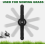 60-Pack Replacement Blades for Grass Trimmers, 14 cm Plastic Trimmer Blades, Black Cutting Blades for Mowers with Replaceable Blad 2