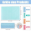 Disposable Cleaning Wipes on Roll, 4 Rolls Nonwoven Kitchen Cloths, 50 Sheets per Roll, Multicolor Dusting and Wiping Tissues for 2