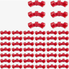 Verpakking van 120 plantbuigclips voor het sturen van de groeirichting, zachte stengeltrainingsclips voor het vormgeven van plantenstengels en het o