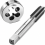 M14 x 1.5 Thread Tap and Die Set, Metric Fine Thread External and Internal Threading Tool Set, Durable Steel for Workshop Use 1