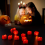 LED Tea Lights with Timer, 12 Pack Electric Red Flickering LED Candles, Long Lasting Timer Function for Wedding, New Year, Living 4