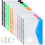 A4 Transparent Document Wallets, 12 Pack, Expandable Waterproof Filing Folders with Snap Closure, 6 Colors 1