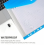 A4 Transparent Document Wallets, 12 Pack, Expandable Waterproof Filing Folders with Snap Closure, 6 Colors 3