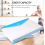 A4 Transparent Document Wallets, 12 Pack, Expandable Waterproof Filing Folders with Snap Closure, 6 Colors 5