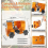 Portable Chainsaw Sharpener Kit, Hand Crank Chain Sharpening Tool, Orange, Compatible with Electric Chainsaws, Durable Accessory f 3