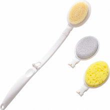 Eincremehilfe für Rücken - Lotion Auftragshilfe mit 3 Austauschbaren Köpfen
