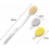 Back Lotion Applicator for Back, Lotion Applicator with 3 Interchangeable Heads, Long Handle for Easy Use, Blue Handle 2