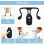 Neck Hanging Posture Corrector, Posture Trainer, Rechargeable Silicone Posture Corrector with Automatic Induction 6