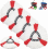 5 Pack Microfiber Mop Head Refills for Triangle Swivel Mops, Machine Washable, Easy to Replace, Deep Cleaning for 1-Tank System, R 1